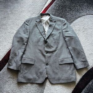 Boss Hugo Boss Scorsese Salt & Pepper Wool Blend 3 Button Sportcoat
